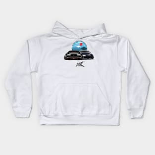 nissan 350z 370z rear stanced Kids Hoodie